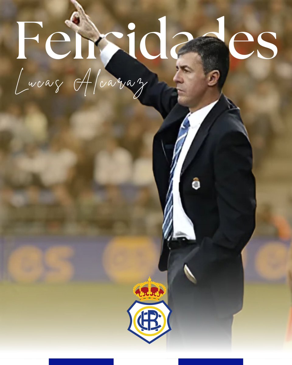 Lucas Alcaraz, un entrenador que nos dio un ascenso a Primera División en 2002 y sumó más de 150 partidos con el club, cumple 5️⃣9️⃣ años en el día de hoy.

¡Felicidades, Lucas!