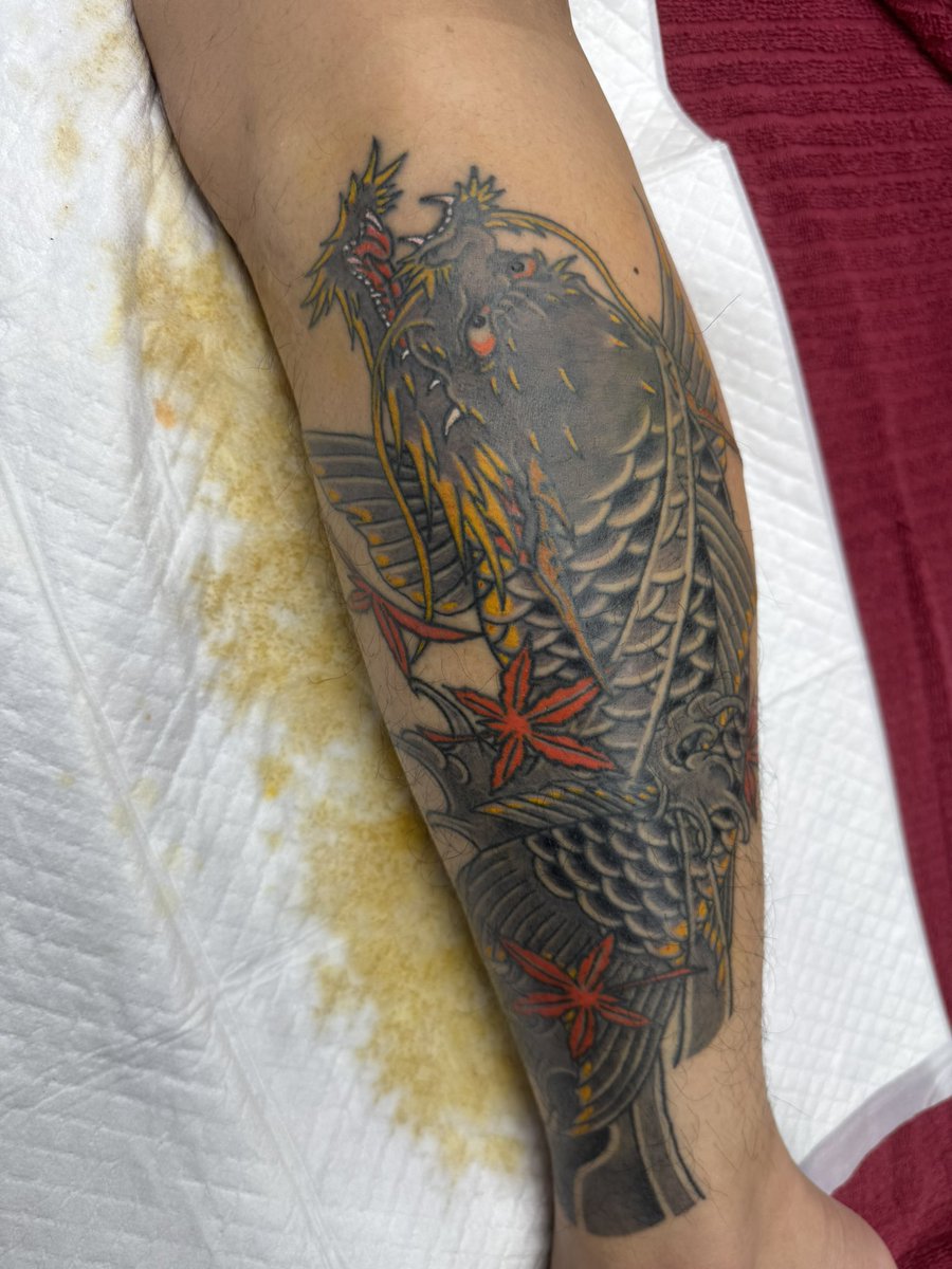 ryukeitattoo's tweet photo. 登竜門 https://t.co/Dk0oAa3Qcw