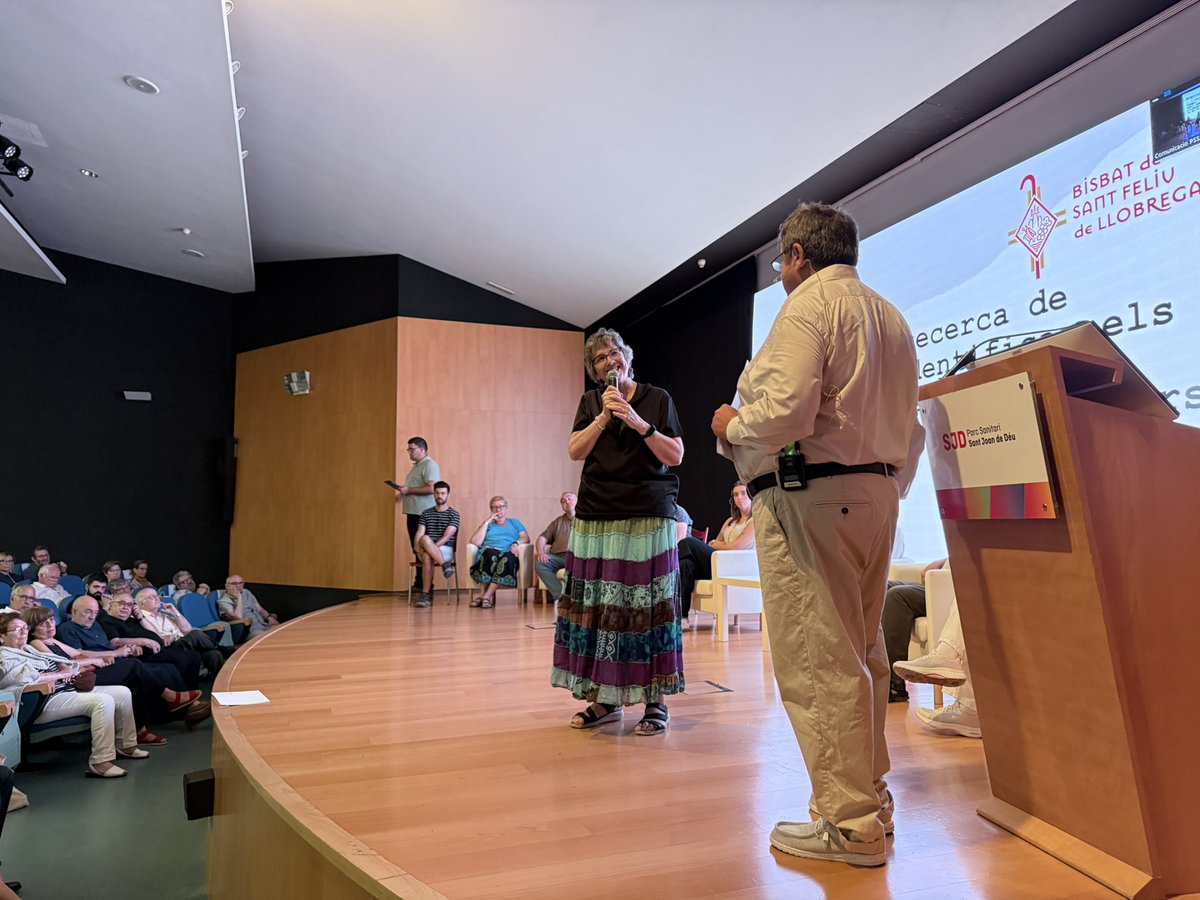 Mercè Lajara, delegada d’Evangelització i Apostolat Seglar, “cal portar l’Evangeli als nostres llocs habituals. No hem de tenir por”. 
#Asseblealaical