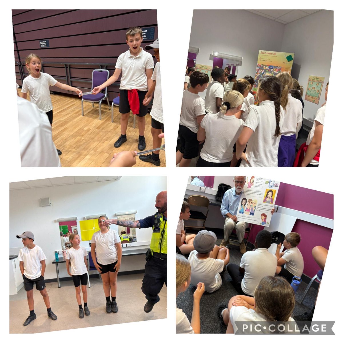 Year 6 enjoyed exploring how to stay safe online and in the community during Crucial Crew.