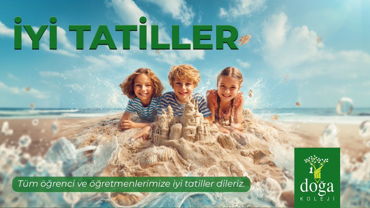 Şimdi Tatil Zamanı! 🎉🏖️

Bir eğitim-öğretim yılını daha başarıyla geride bıraktık. Şimdi dinlenme ve yenilenme zamanı. Yaz tatilinizin keyfini çıkarın, enerjinizi toplayın.

Tüm öğrencilerimize ve öğretmenlerimize iyi tatiller! 💚