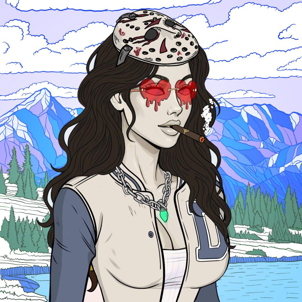 rapitpepe's tweet photo. She’s brutal! She’s mine! She’s DeGoddess 😍
Respect to @DaisyySpooks for the drip! 🔥
#DeGods #DeGoddess https://t.co/d6fxWt0Eps