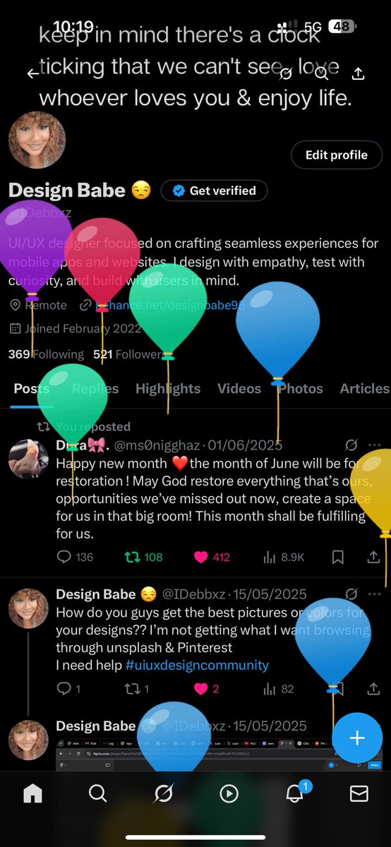 IDebbxz's tweet photo. It’s My Birthday 🥳😍 https://t.co/minllxYINz