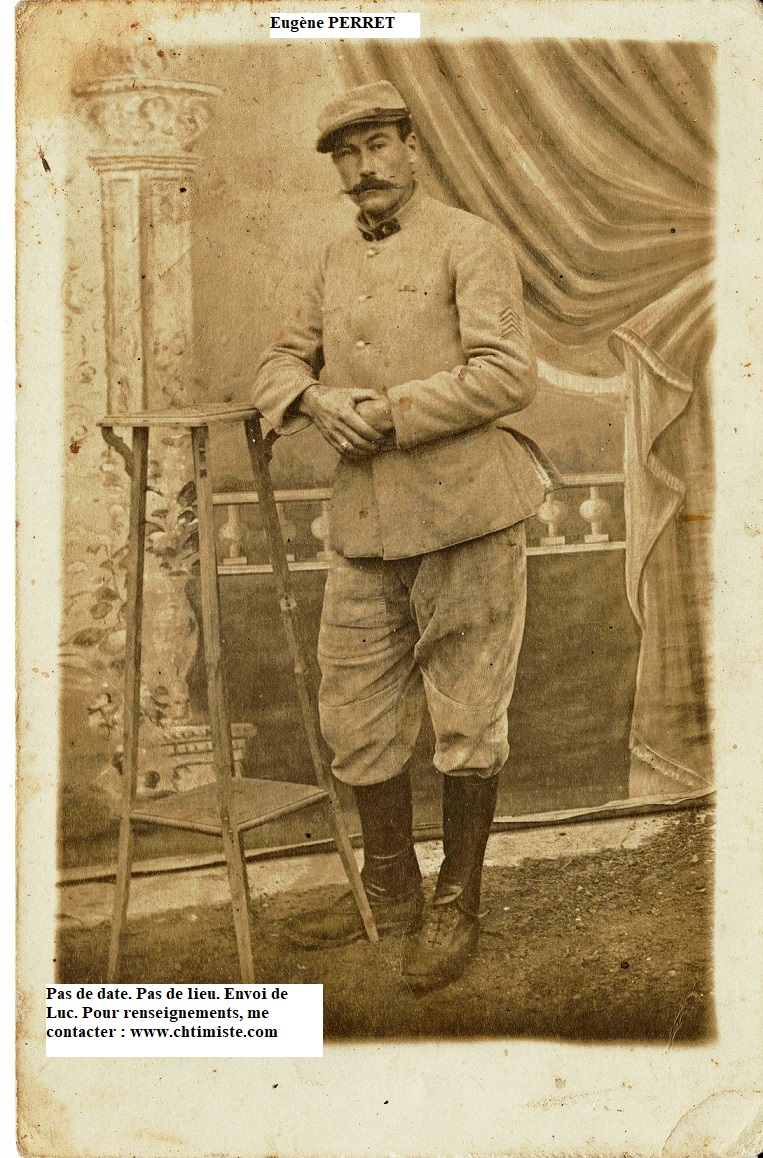 Le_Chtimiste's tweet image. PERRET Eugène sapeur au 6ème régiment du génie , MPF en 1918.   Merci à Luc #Chtimiste #6eRG