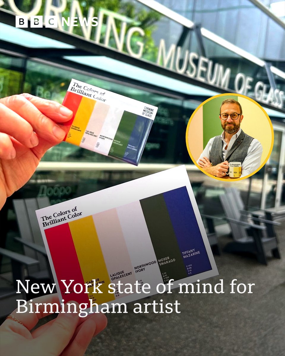 Stacey Barnfield turned his love of colour and typography into a business during the Covid lockdown and is celebrating his first overseas commission.
Full story: bbc.in/4lkob9r