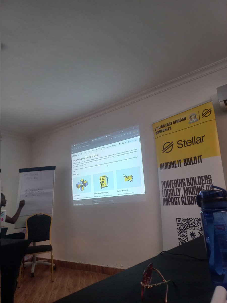 Currently at the Kisumu Rust Dev Meet-Up!
The energy here is  learning about Rust, Stellar, and building for the future of Web3 in Kenya.
Let’s connect if you’re around!

#StellarEastAfrica #Web3WayAfrica #RustKisumu #RustaceansKenya