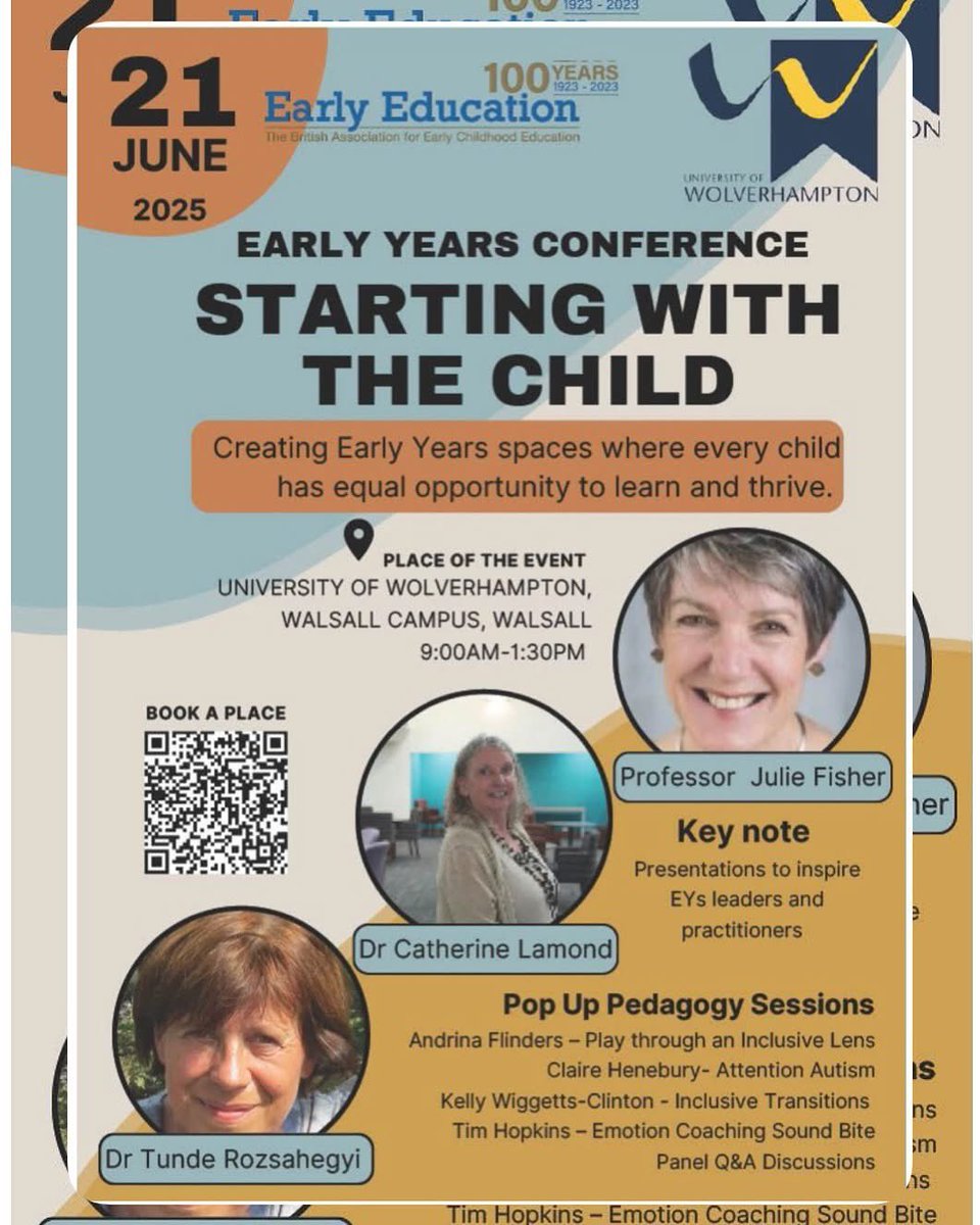 Dr Faye Stanley (@fayestanley24) on Twitter photo Welcoming our first keynote Julie Fisher - Starting with the Child <a href="/WLV_ECS/">BA (Hons) Early Childhood Studies</a> Welcoming our first keynote Julie Fisher - Starting with the Child <a href="/WLV_ECS/">BA (Hons) Early Childhood Studies</a>