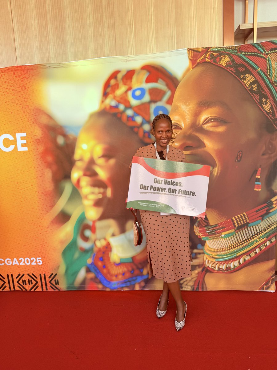 We have the power and we build futures ❤️💪. We will not rest until we make it💪💪. #solidarity, power,future❤️😍🥰 #PCGA2025 <a href="/FemnetProg/">FEMNET</a>