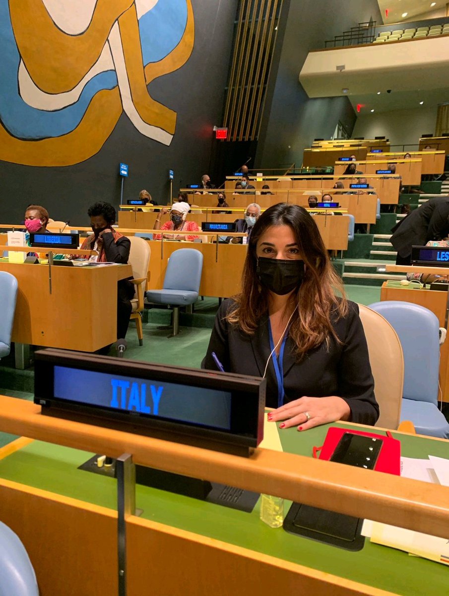 🌎 Il volto delle #DonneInDiplomazia:
la Prima Consigliera Giorgia De Parolis esprime il voto dell’Italia alle Nazioni Unite, durante l’inverno della pandemia. Impegno e presenza femminile al cuore della diplomazia.
#WomenInDiplomacy #DID #UN #MAECI