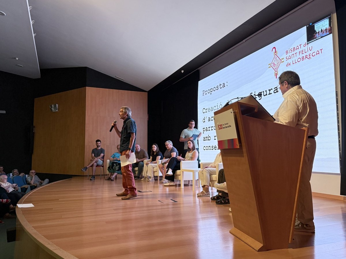 @BisbatSantFeliu (@bisbatsantfeliu) on Twitter photo Mans Unides i <a href="/caritasantfeliu/">Càɾitas Sant Fҽliu</a>, dues entitats essencials per l’acolliment i l’acció social en què els laics i laiques tenen un paper fonamental.
#AssembleaLaical Mans Unides i <a href="/caritasantfeliu/">Càɾitas Sant Fҽliu</a>, dues entitats essencials per l’acolliment i l’acció social en què els laics i laiques tenen un paper fonamental.
#AssembleaLaical