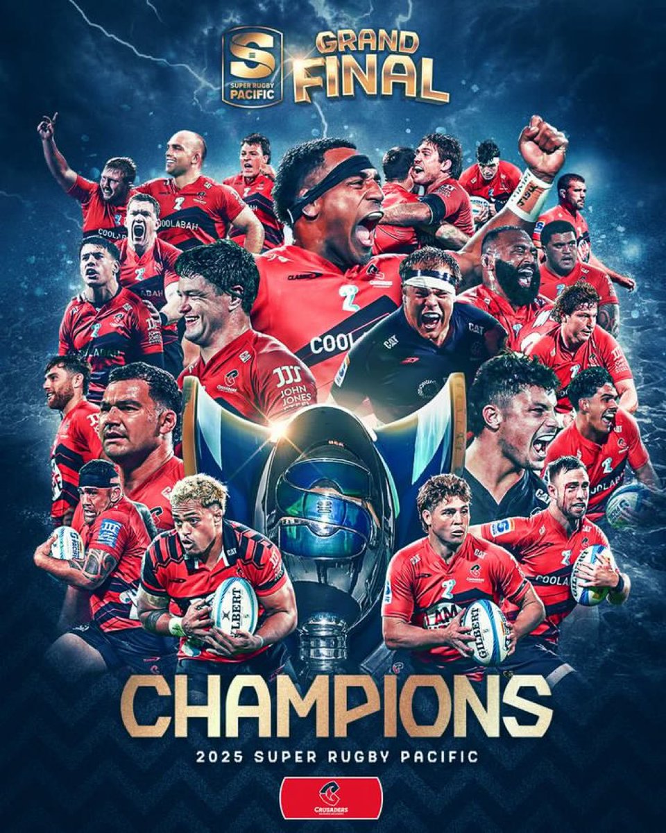 The wrote us off last year after a dismal performance in the season . Took only a year to restore back to factory settings!!

We are CRUSADERS!! Never doubt that!! I love this team. Bleed red and black!!