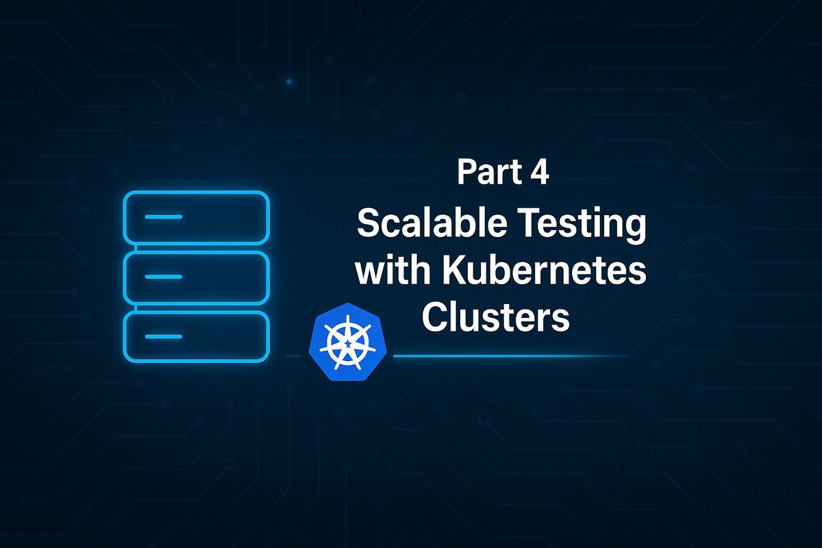InnernetWorld's tweet image. Part 4: Scalable Testing with Kubernetes Clusters
From one test system to infinite power — K8s is your test execution army.
🔗 medium.com/@innernetworld…
#TestingInfrastructure #Microservices #CICDPipeline #DistributedTesting #AutomationArchitect