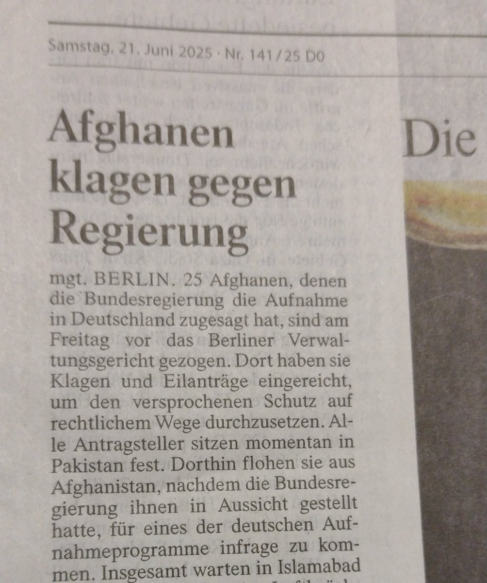 Wie ist dort was möglich? Die Herrschaften sitzen in Pakistan und können vor dem VG Berlin klagen? Welche Schleuser-NGO ist hier wieder aktiv?