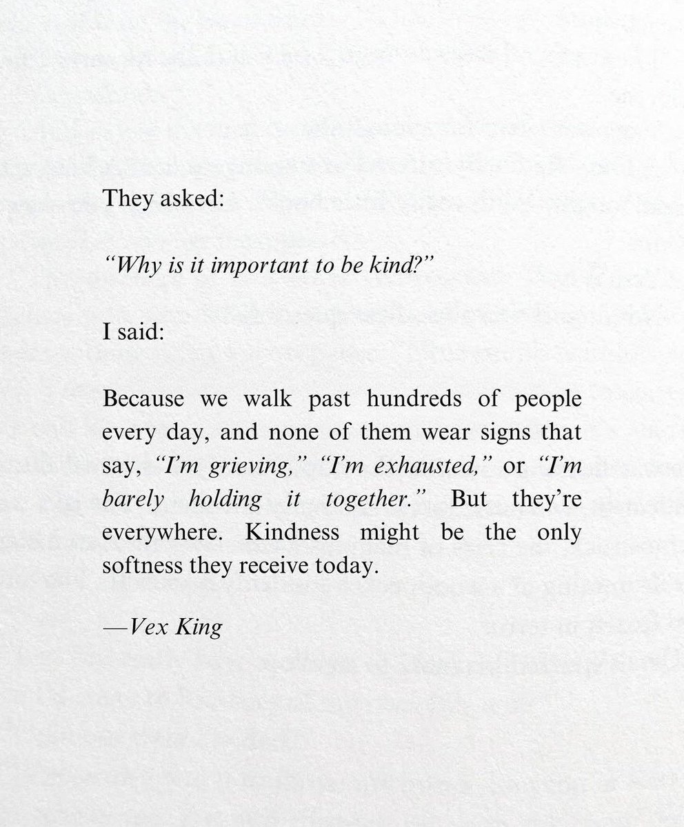 Why is it important to be kind?
