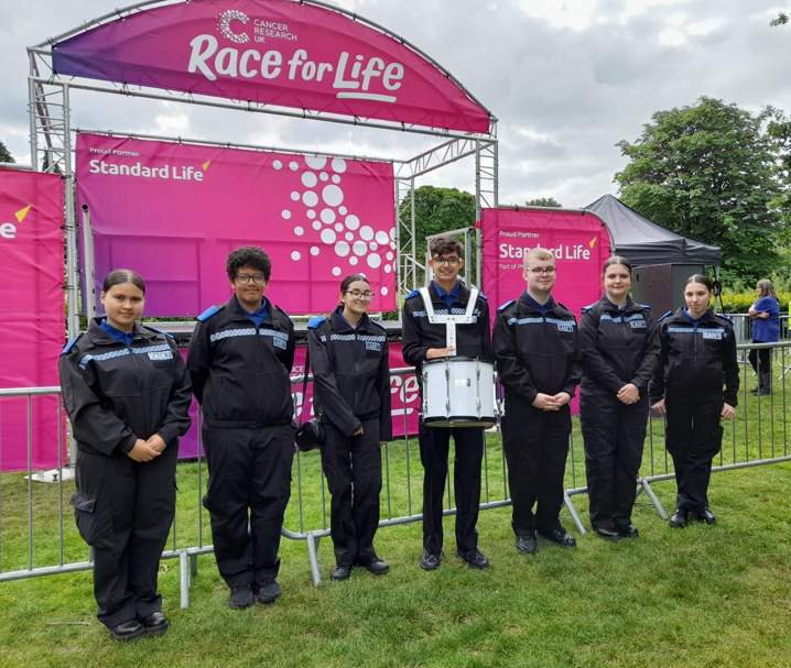 CadetsWMP's tweet image. Cadets from @WMPolice #CorpsofDrums 🥁&amp;amp; @ChelmsleyWMP @SmithswoodWMP @NationalVPC 👮‍♀️👮‍♂️are honoured to have supported @raceforlife at @SolihullCouncil @SolihullPolice @SolihullUpdates @AnnetteMackenz4  @ last weekend, helping to raise vital funds for @CR_UK  👏👏