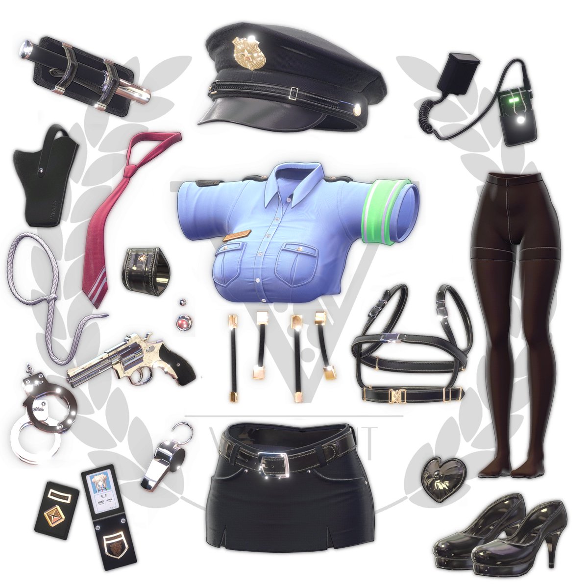 🎁クラシックRTキャンペーン🎁
もっと多くの方々にVRCの治安を守っていただきたいので、RTキャンペーンを開催します！

お気に入りの一着『アレステッド・レポート - Arrested Report』を、抽選で3名様にプレゼントいたします！

🔗商品ページ
vagrant.booth.pm/items/5111206