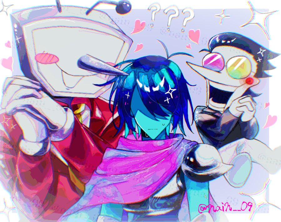 nain__09's tweet image. 話しかけてくる.....
#deltarune