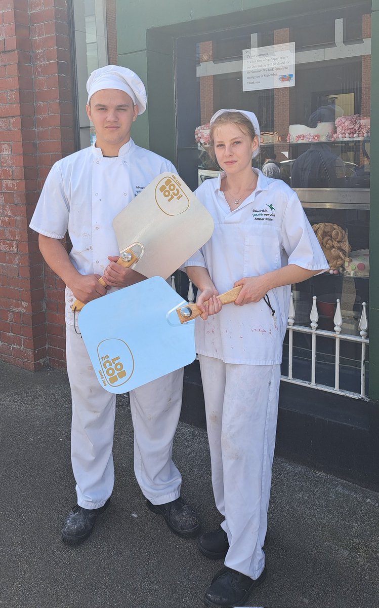 🏆 Congrats to Maksym &amp; Ayesha, who were crowned #LobtheCobb World at this year's Alliance For Bakery Students &amp; Trainees Conference.

Lob the Cobb is a popular pastime in the baking industry &amp; involves throwing a cobb (bread) with a baker's peel! 🍞

#lys #ctc <a href="/ywirl/">Youth Work Ireland</a> <a href="/iacto5/">IACTO</a>