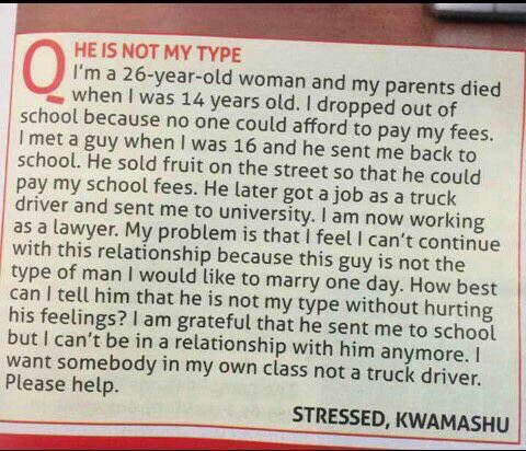 What advice will you give her ???