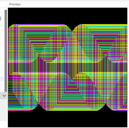 #minacoding #day21 #Lines #p5js #creativeCoding Drew ellipses first but thought arcs are no lines, so changed them to rects.
