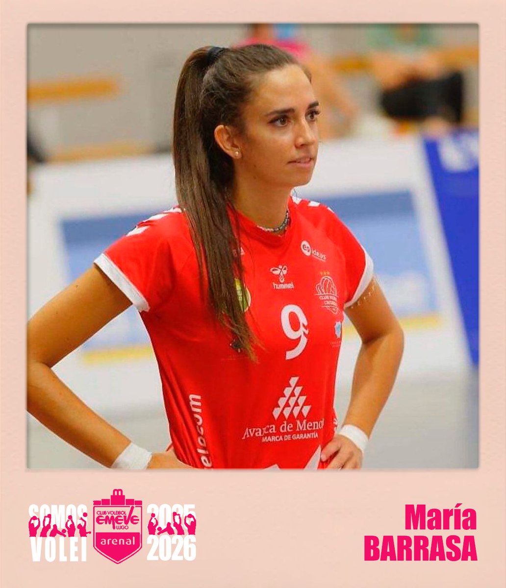 cvemevelugo's tweet photo. 🔴🔵 Fichaxe de nivel para a dirección de xogo!
María Barrasa, colocadora con máis de 10 tempadas na elite, incorpórase ás #Loitadoras tras xogar en Menorca, Haro, Kiele ou Hidramar GC e disputar Champions League e CEV Cup.
💬 “Carácter e liderado”, destaca Andrés Hurtado. https://t.co/AoNT0gGpdE