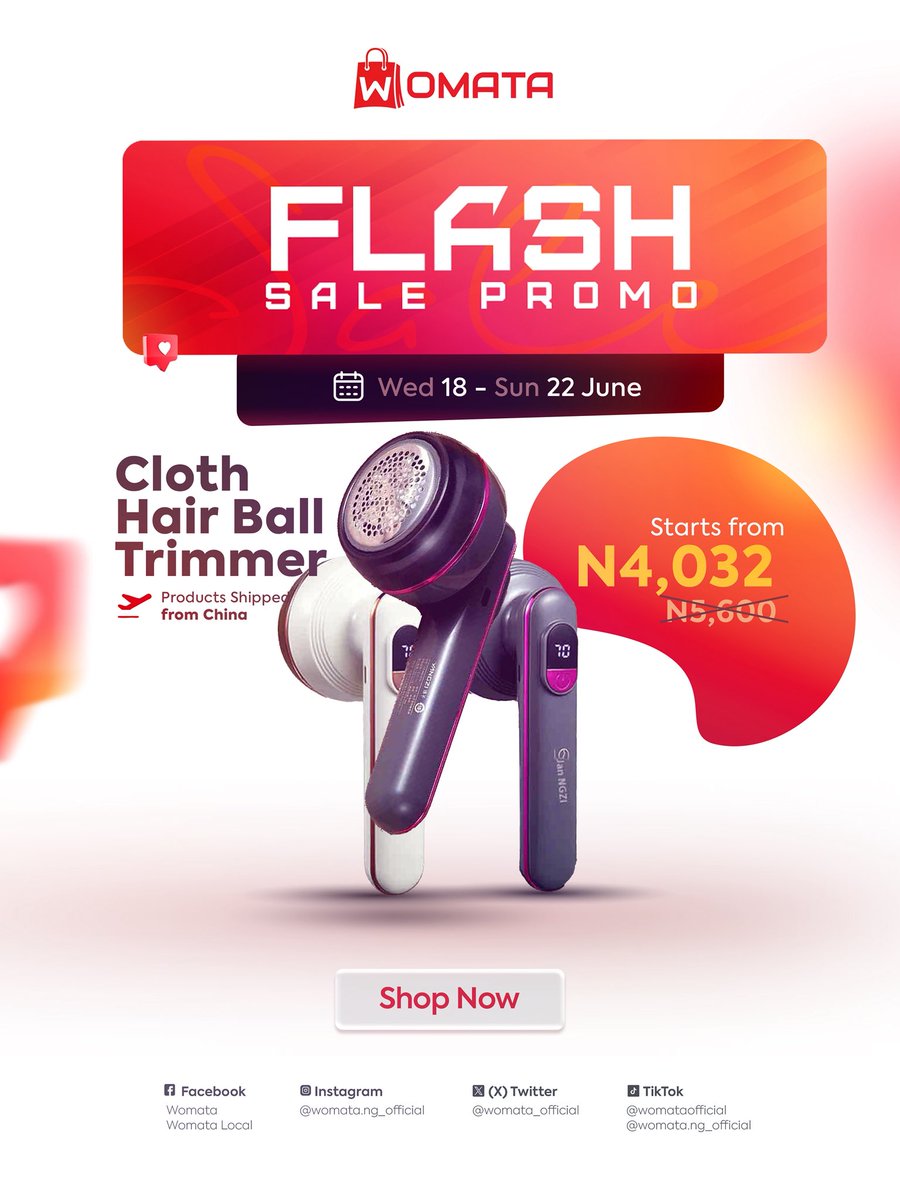 womata_official's tweet image. More amazing products on Womata flash sale offers. 
#womata #amazingproducts #importfromChina #buyfromchina #flashsale #sale #tgif