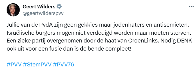 Waar kunnen we jouw #partijcongres volgen, Geert? De stemmingen? De inspraak?

Jouw partij zou verboden moeten worden #justsaying #ondemocratisch
