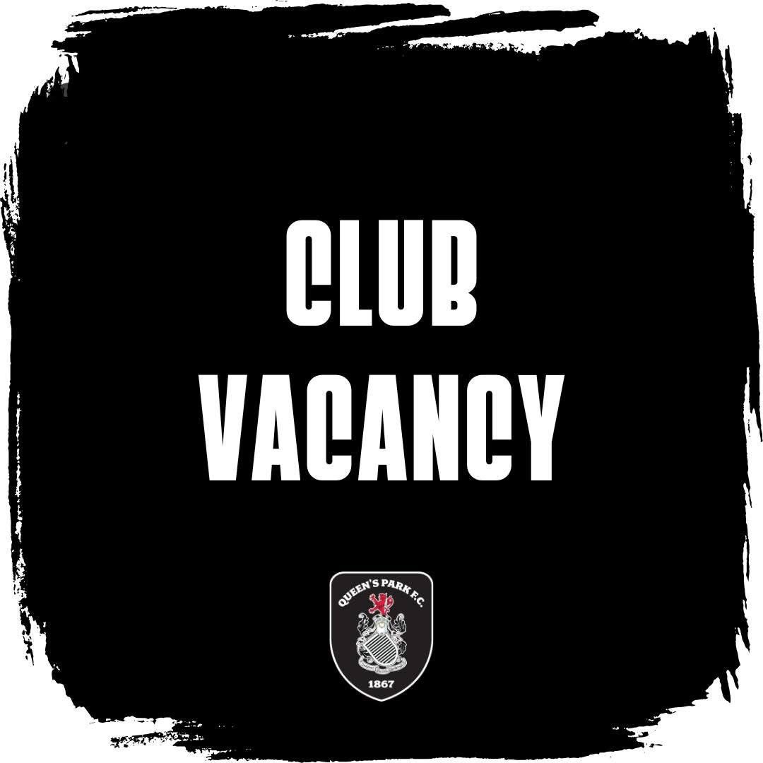 Queen’s Park Women FC is seeking a part-time Goalkeeper Coach, to work with the club’s Women’s First Team squad.

Read more and apply ⬇️
🔗 rb.gy/00c4h2
⌛️Apply by Friday 27th June.