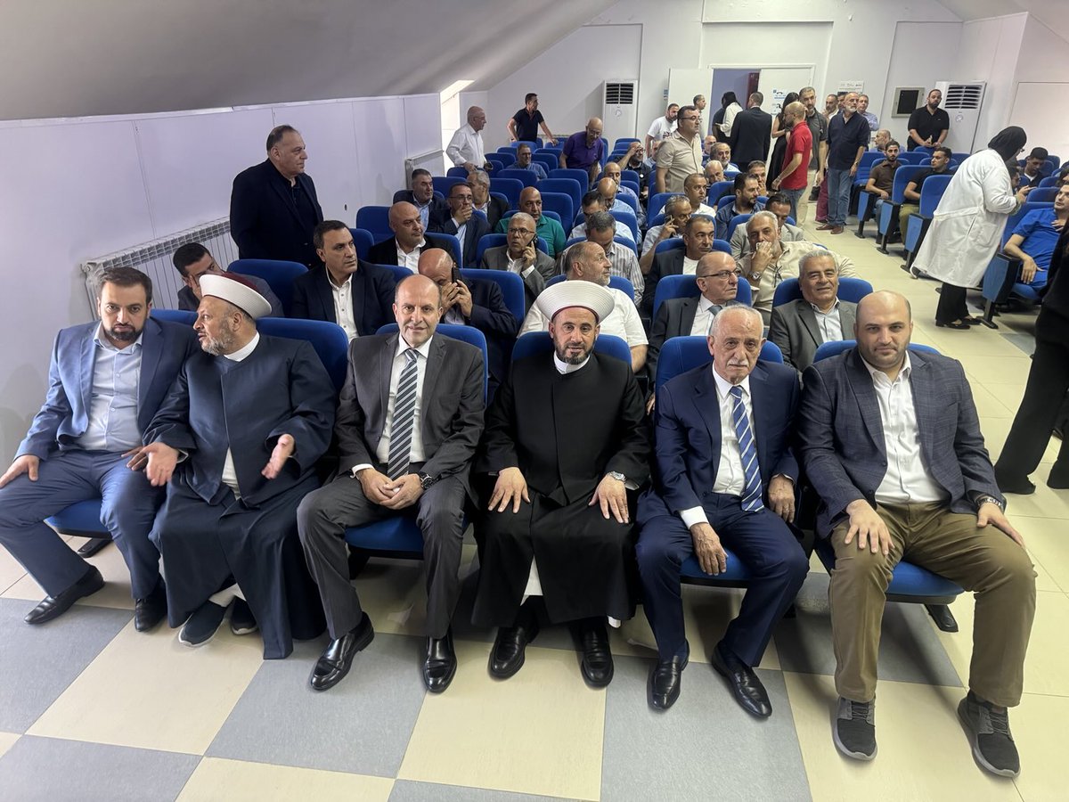 “في مستشفى البقاع، ضمن جولة قام بها معالي وزير الصحة الدكتور ركان ناصر الدين على مستشفيات البقاع.”