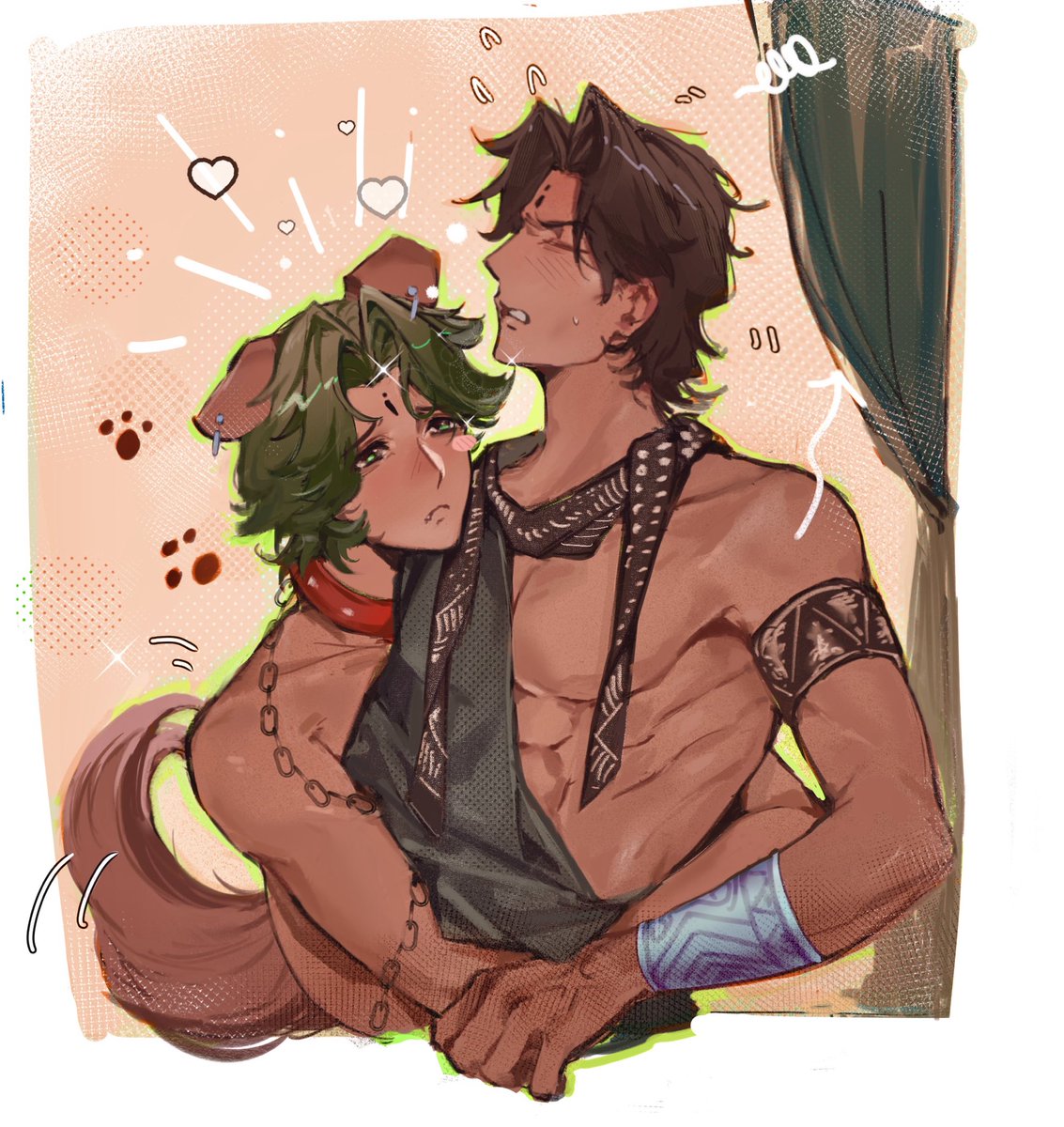 jeff_000000's tweet image. #SultansGame #苏丹的游戏 #法拉杰 
狗有分离焦虑🐶💦💦