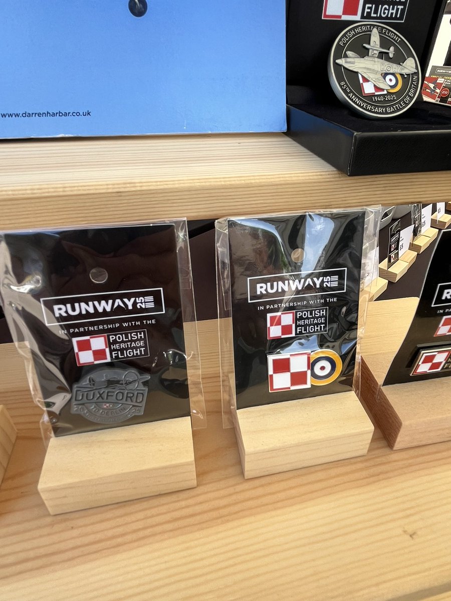 🚨ANNOUNCEMENT🚨

Our Friends &amp; Official Partners at Runway25 have the 2025 Polish Heritage Flight Product Range available now.

The 2025 Range sees a brand new Coin Design featuring the Polish Air Force Memorial at Northolt along side new Pin badges and key tags.

Proceeds from