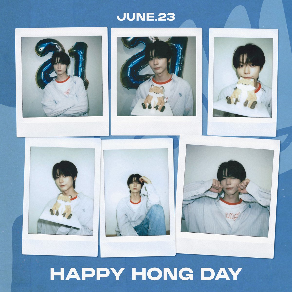 [🎂] 250623
⠀
𝙃𝘼𝙋𝙋𝙔 𝘽𝙄𝙍𝙏𝙃𝘿𝘼𝙔 𝙃𝙊𝙉𝙂🥳
𝙋𝙊𝙒𝙀𝙍 𝙬𝙞𝙡𝙡 𝙖𝙡𝙬𝙖𝙮𝙨 𝙗𝙚 𝙬𝙞𝙩𝙝 𝙮𝙤𝙪💙
⠀
#POW #파우 #HONG #홍 #GRID #그리드 #HAPPY_HONG_DAY