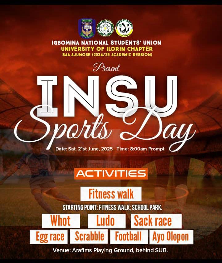 insu_unilorin's tweet image. It&apos;s today!