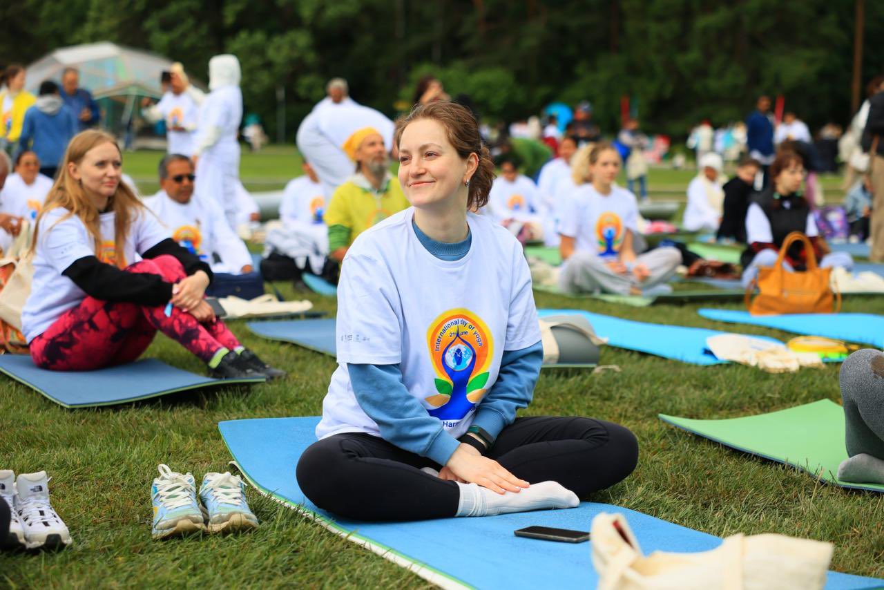 In Pictures: How International Yoga Day Was Celebrated Across the World