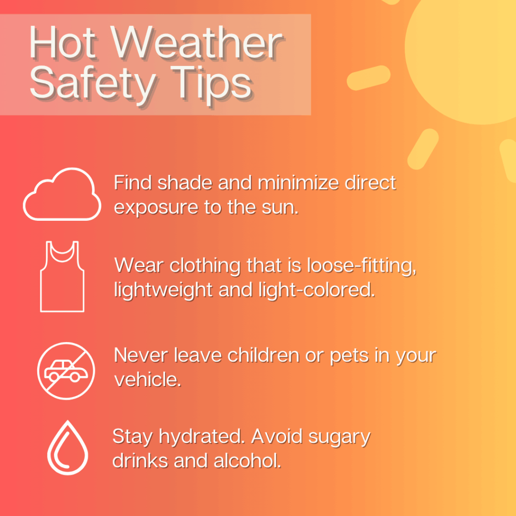 Dighton Police Department Shares Hot Weather Safety Tips Ahead of High Temperatures: With temperatures expected to reach the 80s and 90s over the next several days, we would like to remind residents to take safety precautions during outdoor activities in… dightonpolice.com/dighton-police…