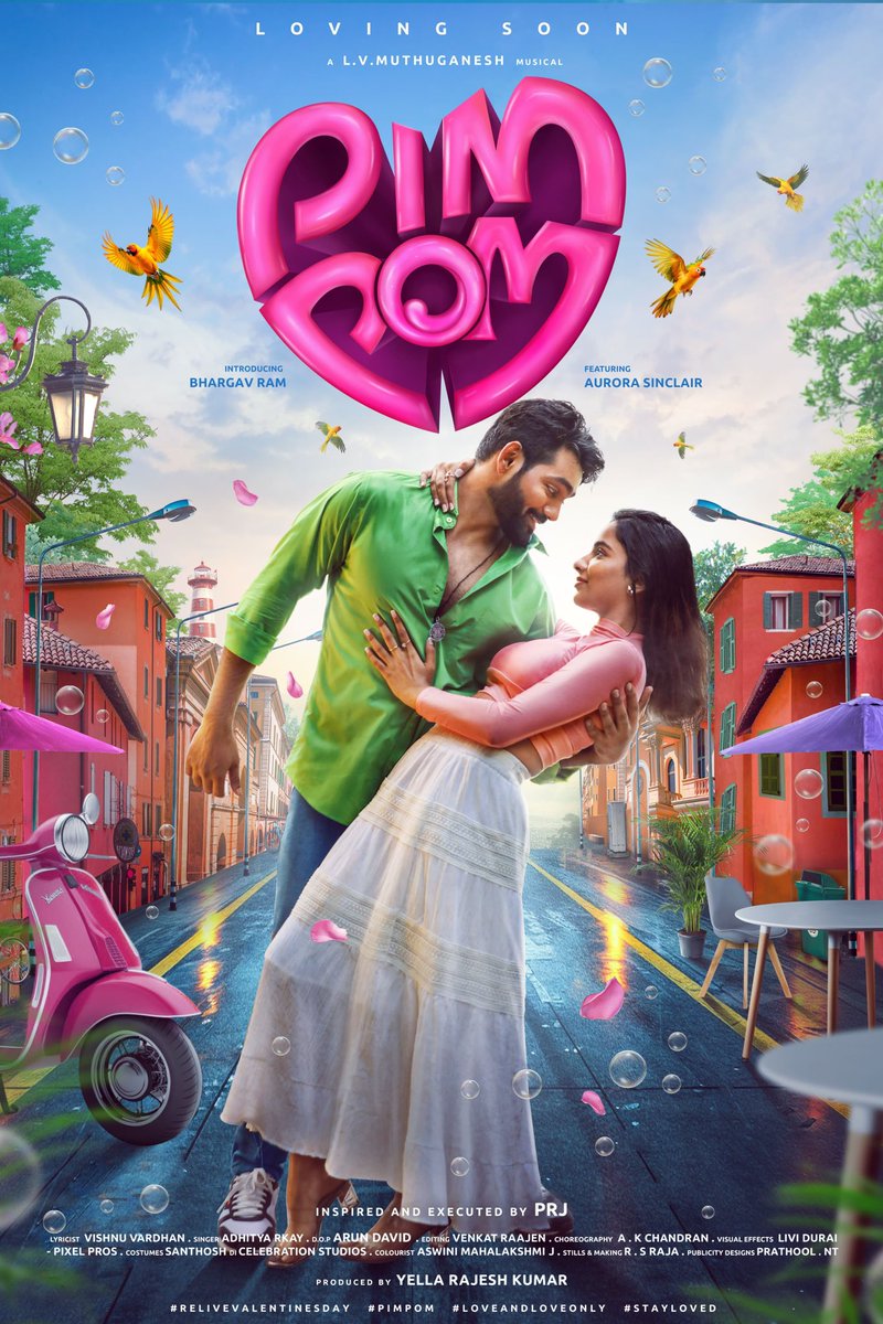 “Music that speaks in beats and smiles—PIMPOM is out now. Let’s vibe like never before!”  Tamil: youtu.be/8Dh4E0_kgLU

Telugu: youtu.be/Qox75yvL2MQ  Introducing <a href="/bhargav/">bhargav</a>.ram23
Featuring @the_aurora_sinclair
Director - @prj4987
Music directors - @l.v.ganesan