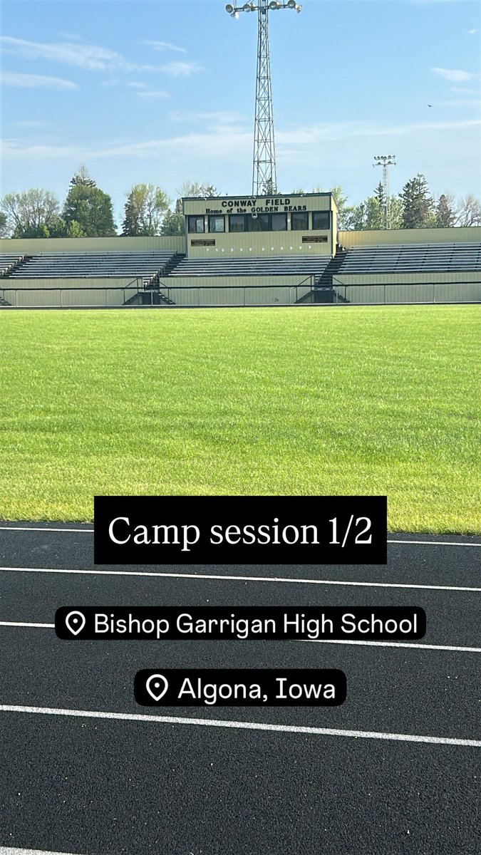 Hoelck Skills Academy (@hoelckacademy) on Twitter photo Traveled to Algona, Iowa for another 2 session camp! Can’t wait to see these boys work🚀🚀 <a href="/MartyWadle/">Marty Wadle</a> Traveled to Algona, Iowa for another 2 session camp! Can’t wait to see these boys work🚀🚀 <a href="/MartyWadle/">Marty Wadle</a>