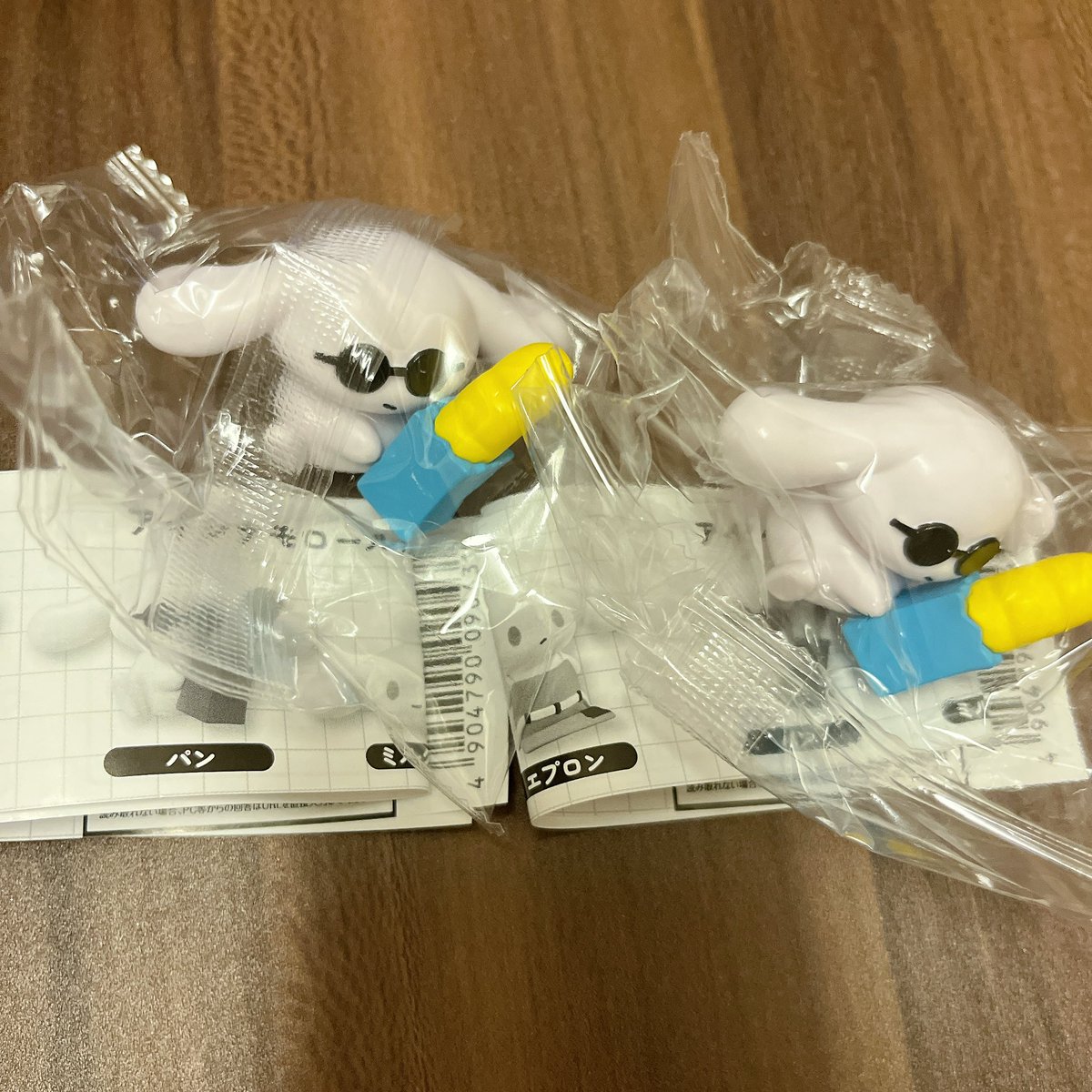 __natty77's tweet photo. 【交換】I.CINNAMOROLL　アイシナモロール　ご自愛フィギュア　アイシナ　ガチャ

⚫︎譲：パン×2
⚫︎求：エプロン、パン以外（画像2枚目参照）

1:1交換で、都内手渡し希望です。
お心当たりある方お気軽にお声掛け下さい！ https://t.co/lhQ45Ungtw