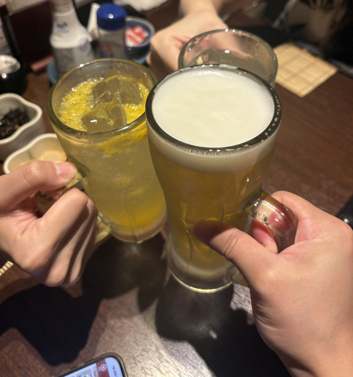 にふちゃんと飲み〜！
おれんじ遅刻