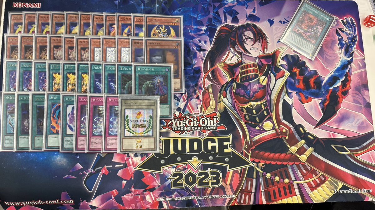 MURAKI2000's tweet image. 福々CS
白き森🎲○
○○
閃刀姫🎲○
○○
ヤミー🎲×
×○×
ヤミー🎲×
○○
トナメ
ヤミー🎲○
○○
ヤミー🎲○
○○
VS🎲○
○×○
6-1で優勝
先だけ引きだけ気持ちいい