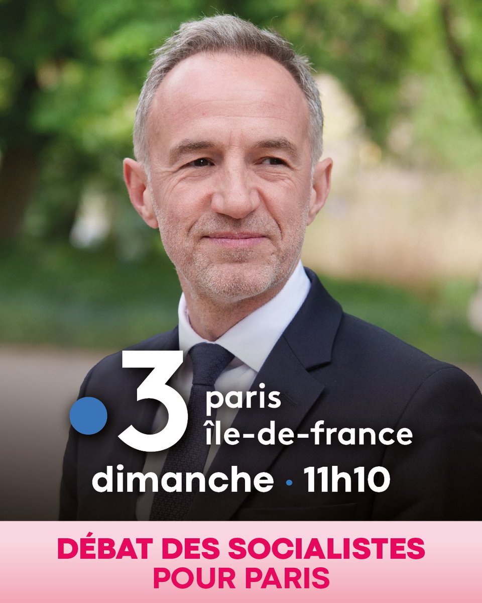 Emmanuel Grégoire (@egregoire) on Twitter photo 🔴📺 Première mesure, logement, transports, PSG au Parc des Princes, métropole du Grand Paris… Nous débattrons demain sur <a href="/France3Paris/">France 3 Paris/Ile-de-France</a> avec mes camarades <a href="/MarionWaller/">Marion Waller</a> et <a href="/RemiFeraud/">Rémi Féraud</a> dans le cadre du vote interne du 30 juin ! 🔴📺 Première mesure, logement, transports, PSG au Parc des Princes, métropole du Grand Paris… Nous débattrons demain sur <a href="/France3Paris/">France 3 Paris/Ile-de-France</a> avec mes camarades <a href="/MarionWaller/">Marion Waller</a> et <a href="/RemiFeraud/">Rémi Féraud</a> dans le cadre du vote interne du 30 juin !