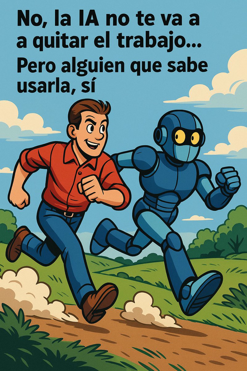 ⚠️ No, la IA no te va a quitar el trabajo…

Pero alguien que sabe usarla, sí.

Y mientras tú dudas, otros automatizan, venden y crean sin esfuerzo.

Esta es la herramienta que lo hace todo por ti (aunque no tengas experiencia) 👇
