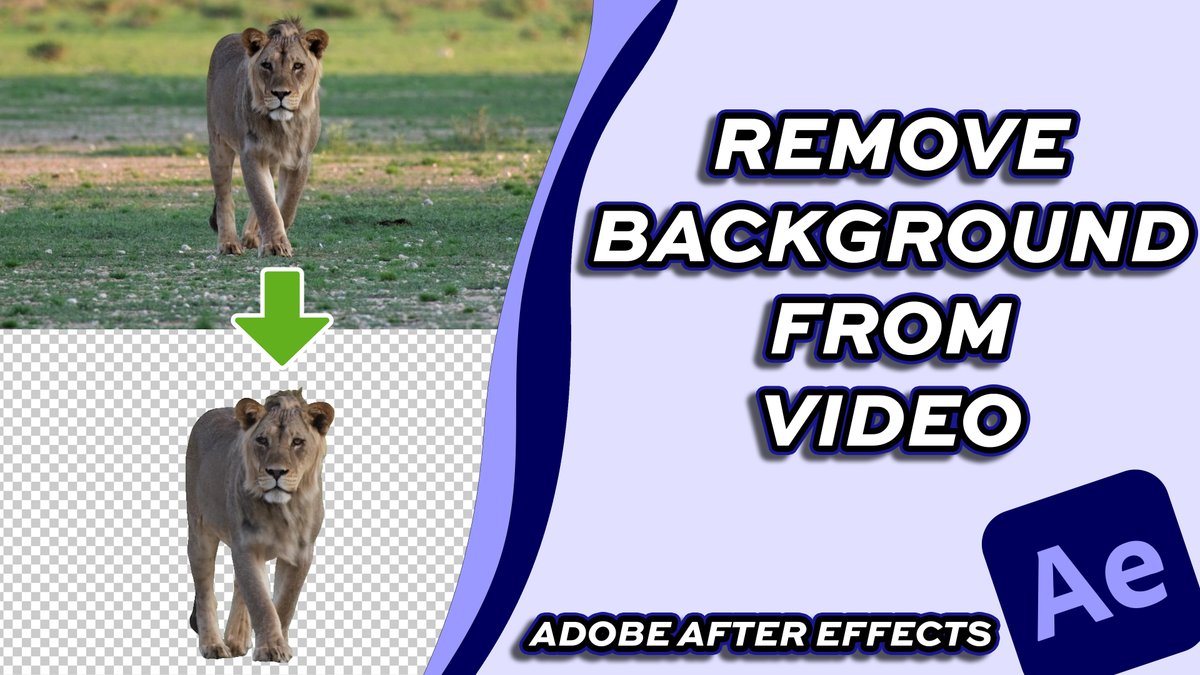 GraphdTutorials's tweet image. In this step-by-step tutorial, I’ll show you how to use RotoBrush in Adobe After Effects to quickly isolate your subject and erase the background — no plugins or AI tools needed!
#AdobeAfterEffects #aftereffectstutorial #removebackground
youtu.be/RD5Vh1nPhz0