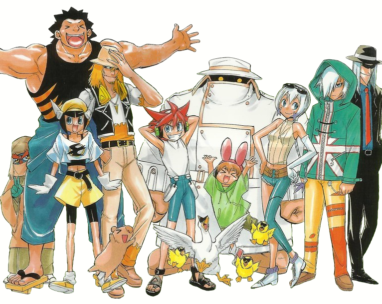 This manga does some crazy shit btw we got human forms for Xros Heart and Blue Flare members