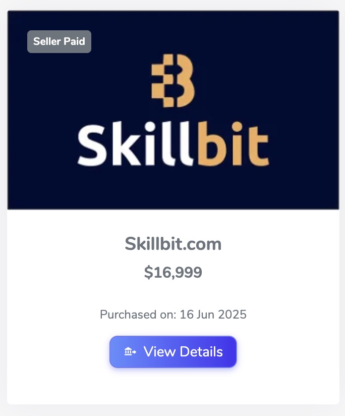 💥 BOOM!  Sold for $16,999

This is one of my earlier domain name acquisitions.  Over 6 year hold (I am just a baby in this space) 

Great name. 2 syllables, easy to spell... I knew it would sell one day