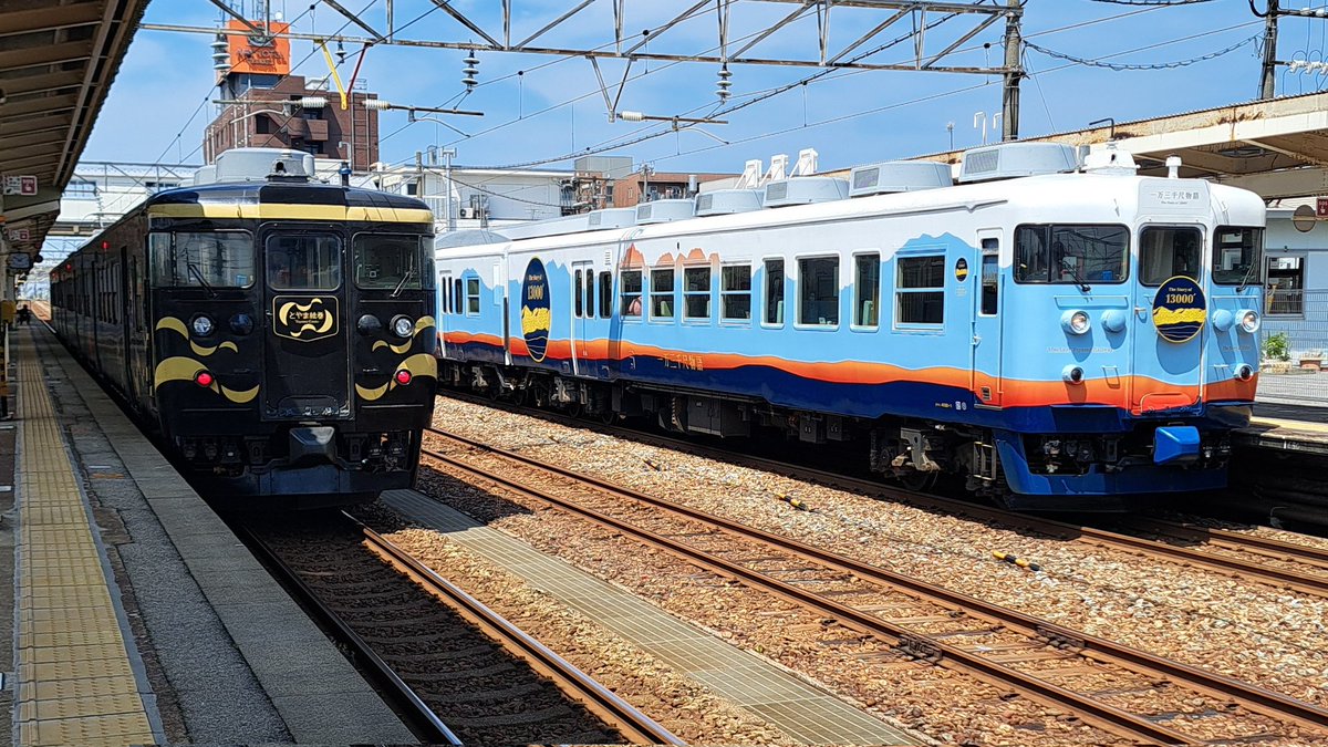 あいの風とやま鉄道　413系 しなの鉄道入り】あいの風413系“とやま絵巻”甲種輸送で屋代へ