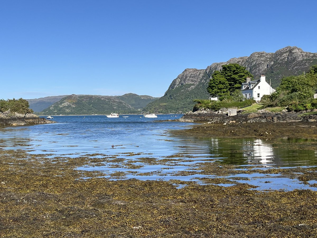 Evening sunlight at #Plockton