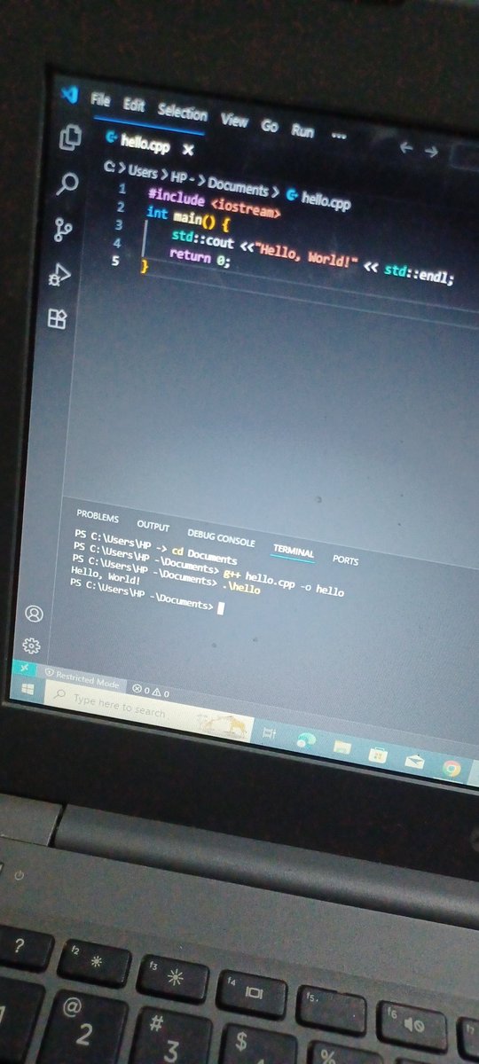 oluwatiseee's tweet image. Started my day at 5am battling with C++... told myself no breakfast until I win — and I did. 😤💻
This one’s for the patience and the grit.

Go me! 😂❤️
#littlewins ❤️#CodeGirl #HelloWorld #FirstCompile #TechWin