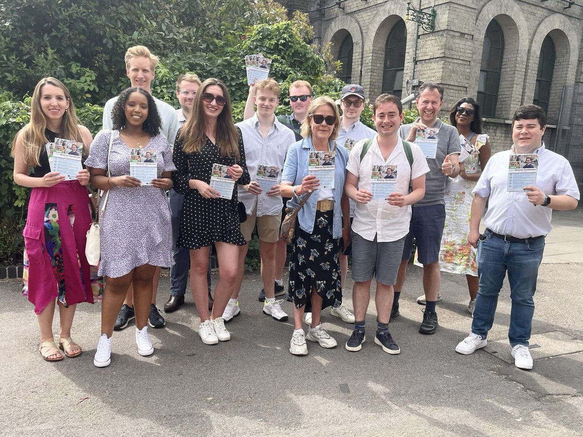 Next Gen Tories (@nextgentories) on Twitter photo Out supporting NGT member <a href="/DownerSanderson/">Liam Downer-Sanderson</a> in the Fulham Town by-election☀️
We’re helping candidates doing Conservativism differently 🌳 Out supporting NGT member <a href="/DownerSanderson/">Liam Downer-Sanderson</a> in the Fulham Town by-election☀️
We’re helping candidates doing Conservativism differently 🌳