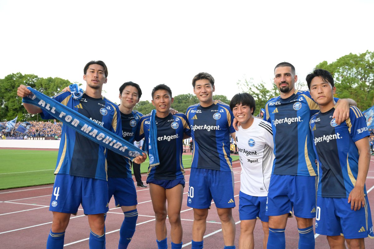 🔷𝐒𝐌𝐈𝐋𝐄😄😁😊 96世代集合✨ #まちだ漢祭 #0621鹿島 #FC町田